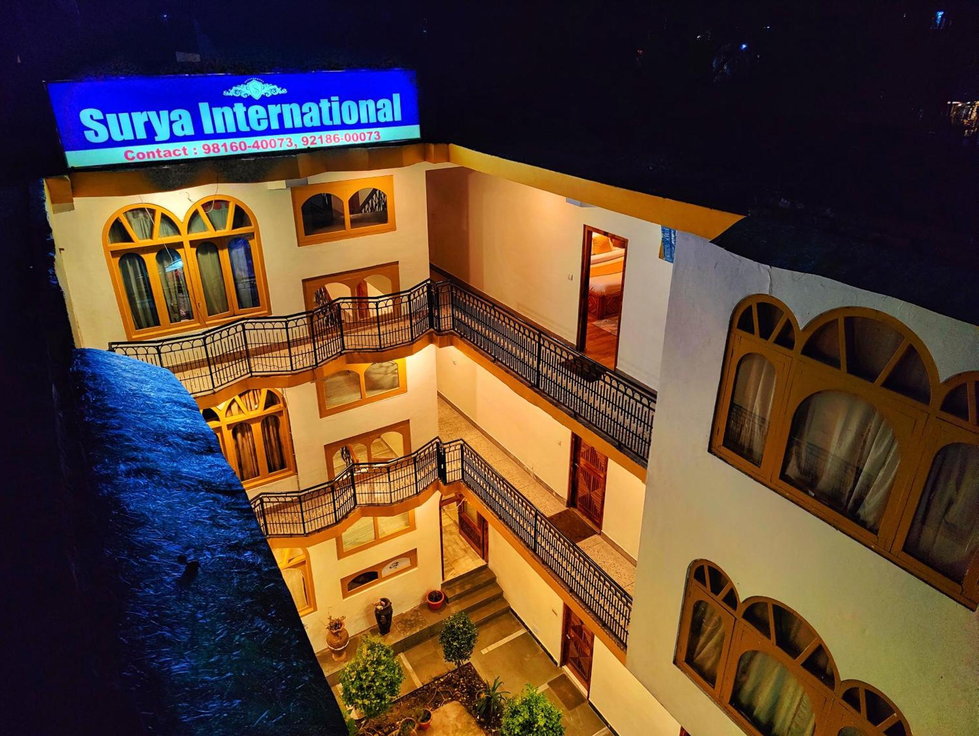 Surya International Hotel Manali Near Mall Road Экстерьер фото